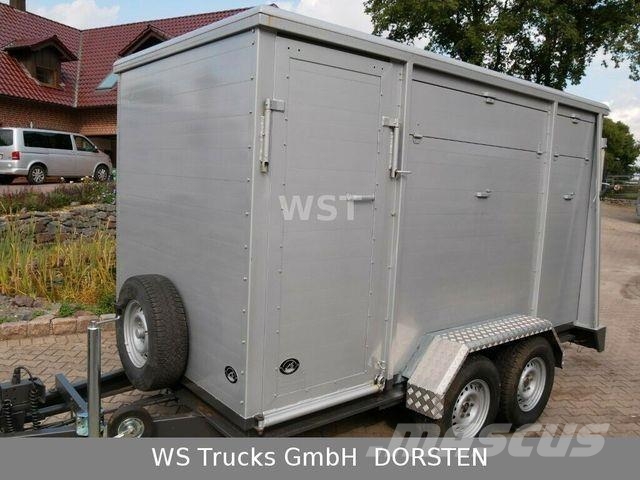 Menke-Janzen Einstock Tandem Viehanhänger ohne TÜV 動物運輸拖車