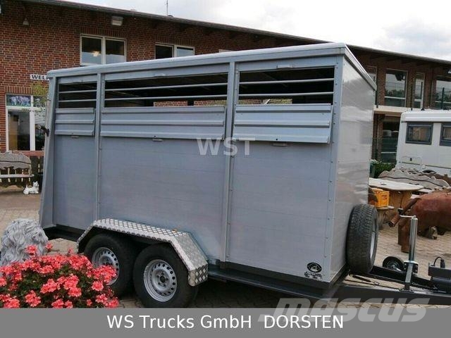 Menke-Janzen Einstock Tandem Viehanhänger ohne TÜV 動物運輸拖車