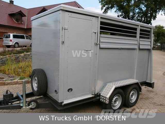 Menke-Janzen Einstock Tandem Viehanhänger ohne TÜV 動物運輸拖車
