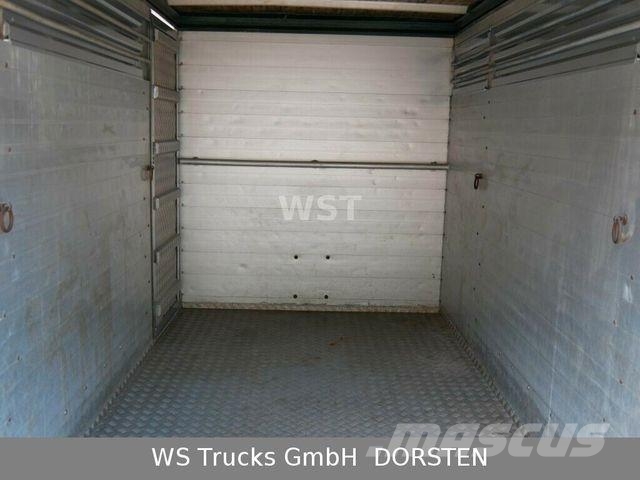 Menke-Janzen Einstock Tandem Viehanhänger ohne TÜV 動物運輸拖車
