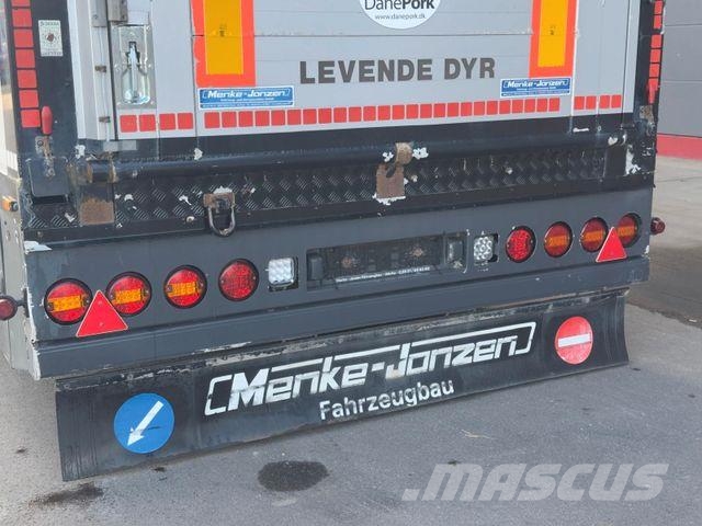 Menke-Janzen SA 39 4.Stock Hubdach Ladelift Tränka Polprikolice za prevoz živine