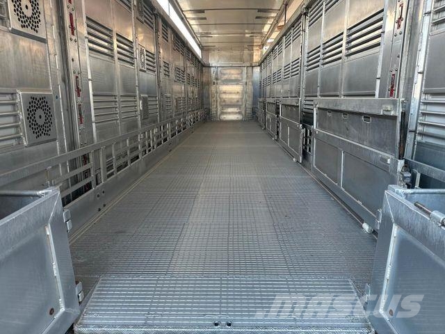 Menke-Janzen SA 39 4.Stock Hubdach Ladelift Tränka Polprikolice za prevoz živine