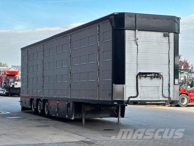 Menke-Janzen SA 39 4.Stock Hubdach Ladelift Tränka Polprikolice za prevoz živine