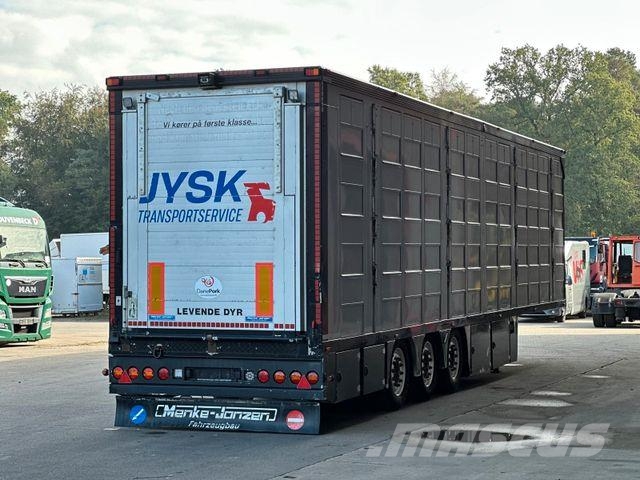 Menke-Janzen SA 39 4.Stock Hubdach Ladelift Tränka Polprikolice za prevoz živine