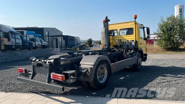 Mercedes-Benz 1318 1218 Abrollkipper 吊鉤式起重車
