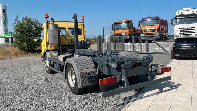Mercedes-Benz 1318 1218 Abrollkipper 吊鉤式起重車