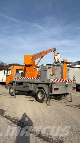 Mercedes-Benz 1323 HUBSTEIGER 22 M TOP ZUSTAND Araç üstü platformlar