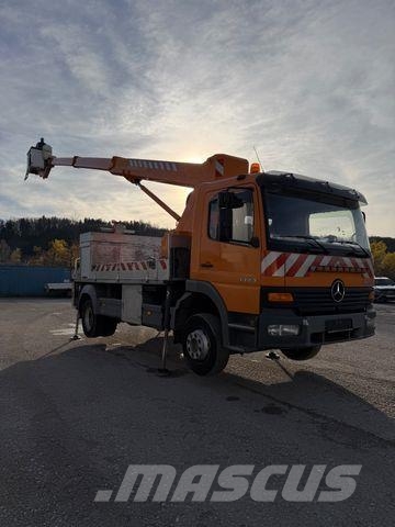 Mercedes-Benz 1323 HUBSTEIGER 22 M TOP ZUSTAND Araç üstü platformlar