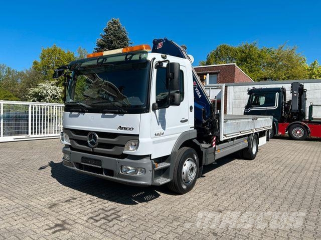 Mercedes-Benz 1624 Atego Pritsche + Amco Veba Kran 4x2 起重车