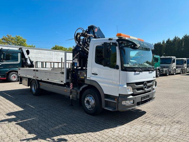 Mercedes-Benz 1624 Atego Pritsche + Amco Veba Kran 4x2 起重车