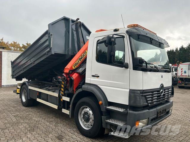 Mercedes-Benz 1823 Atego Abroller+PK11502 Kran+Abrollcontainer Kotalni prekucni tovornjaki