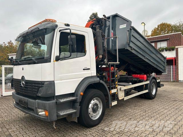 Mercedes-Benz 1823 Atego Abroller+PK11502 Kran+Abrollcontainer Kotalni prekucni tovornjaki