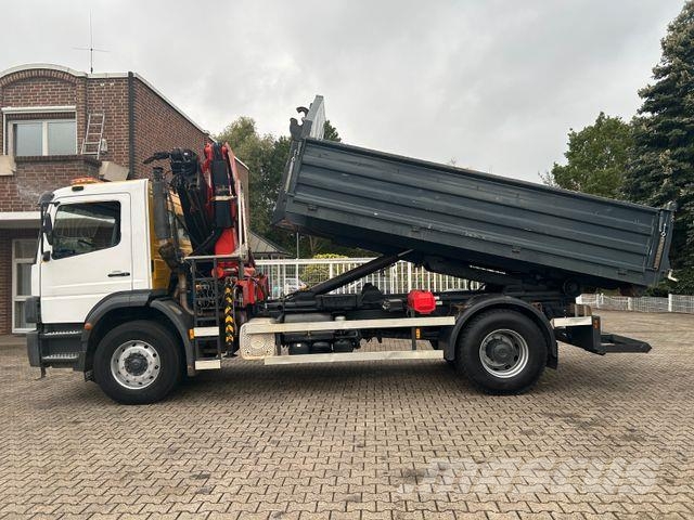 Mercedes-Benz 1823 Atego Abroller+PK11502 Kran+Abrollcontainer Kotalni prekucni tovornjaki