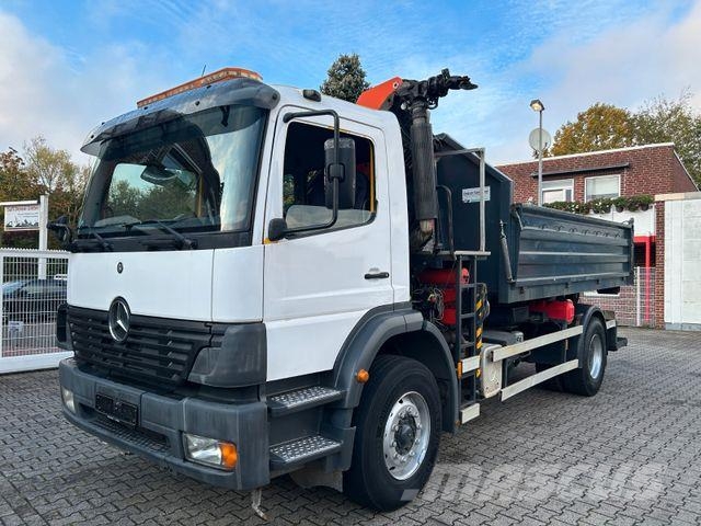 Mercedes-Benz 1823 Atego Abroller+PK11502 Kran+Abrollcontainer Kotalni prekucni tovornjaki