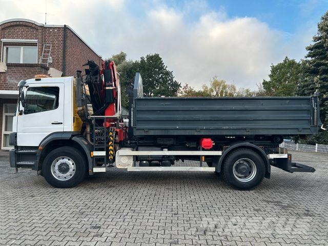 Mercedes-Benz 1823 Atego Abroller+PK11502 Kran+Abrollcontainer Kotalni prekucni tovornjaki
