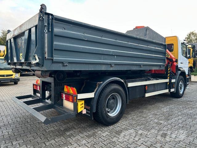Mercedes-Benz 1823 Atego Abroller+PK11502 Kran+Abrollcontainer Kotalni prekucni tovornjaki