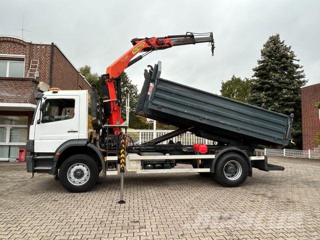 Mercedes-Benz 1823 Atego Abroller+PK11502 Kran+Abrollcontainer Kotalni prekucni tovornjaki