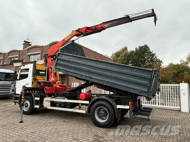Mercedes-Benz 1823 Atego Abroller+PK11502 Kran+Abrollcontainer Kotalni prekucni tovornjaki
