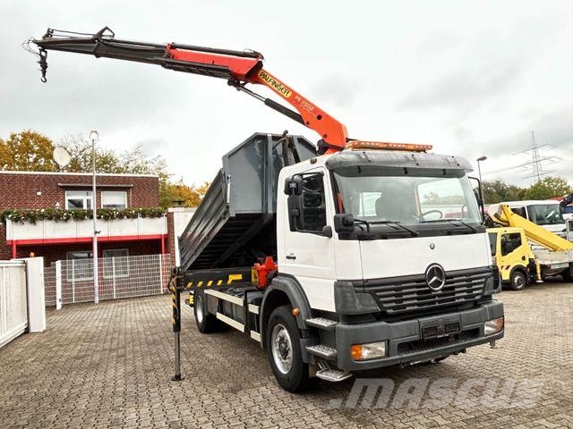 Mercedes-Benz 1823 Atego Abroller+PK11502 Kran+Abrollcontainer Kotalni prekucni tovornjaki