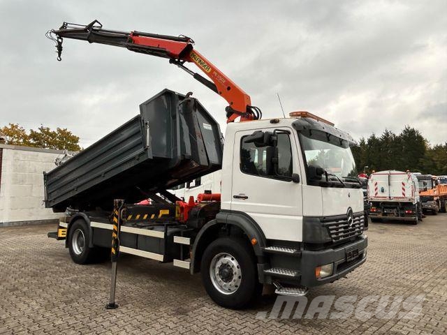 Mercedes-Benz 1823 Atego Abroller+PK11502 Kran+Abrollcontainer Kotalni prekucni tovornjaki