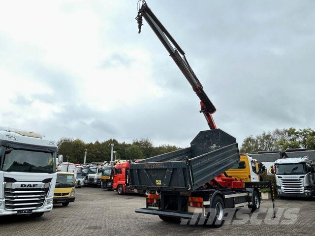 Mercedes-Benz 1823 Atego Abroller+PK11502 Kran+Abrollcontainer Kotalni prekucni tovornjaki