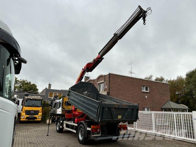 Mercedes-Benz 1823 Atego Abroller+PK11502 Kran+Abrollcontainer Kotalni prekucni tovornjaki