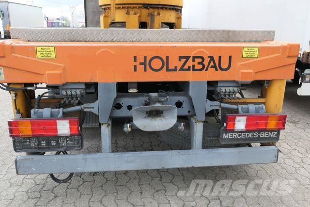 Mercedes-Benz 1824 4x2, Effer 39000BL 2S, 29m, Funk, Seilwinde Camiones grúa