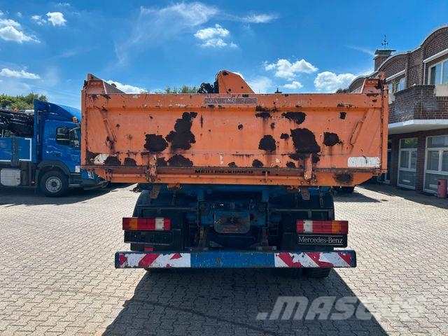 Mercedes-Benz 1828 3Skipper + PKG 12001 Kran 4x2 Billenő teherautók