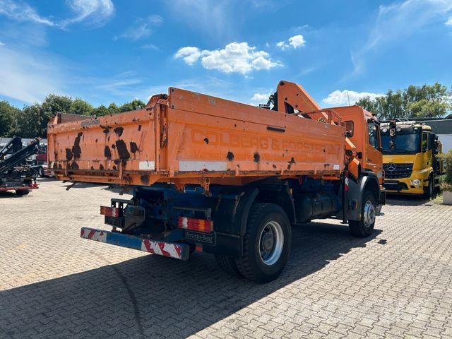 Mercedes-Benz 1828 3Skipper + PKG 12001 Kran 4x2 Billenő teherautók