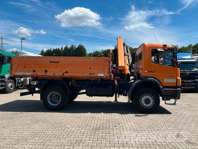 Mercedes-Benz 1828 3Skipper + PKG 12001 Kran 4x2 Billenő teherautók