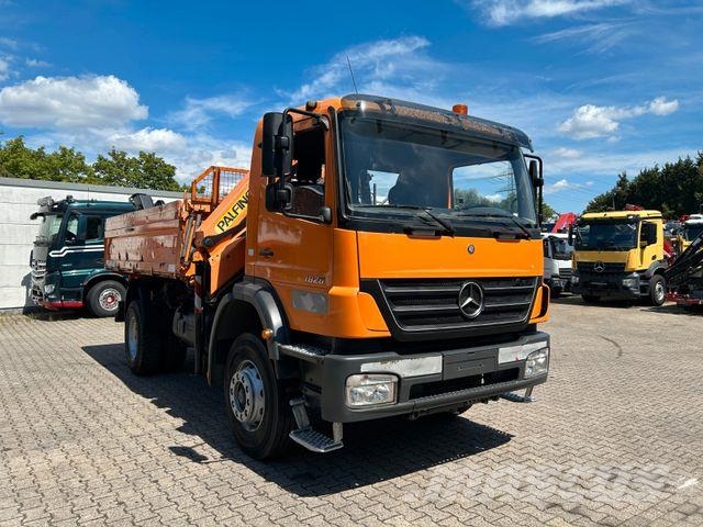 Mercedes-Benz 1828 3Skipper + PKG 12001 Kran 4x2 Billenő teherautók