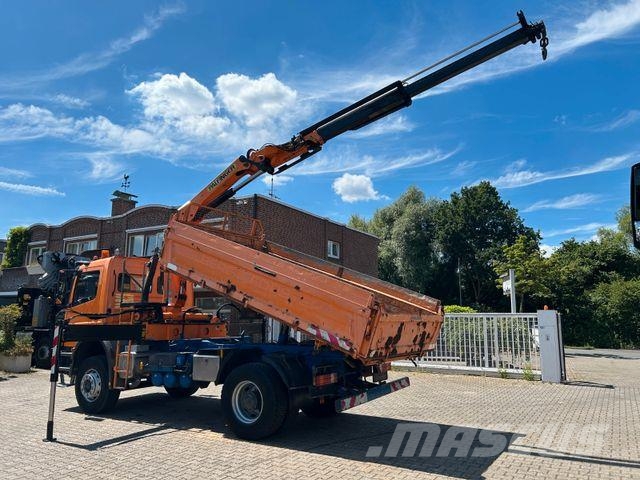 Mercedes-Benz 1828 3Skipper + PKG 12001 Kran 4x2 Billenő teherautók