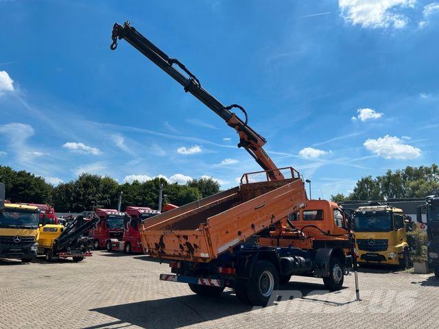Mercedes-Benz 1828 3Skipper + PKG 12001 Kran 4x2 Billenő teherautók