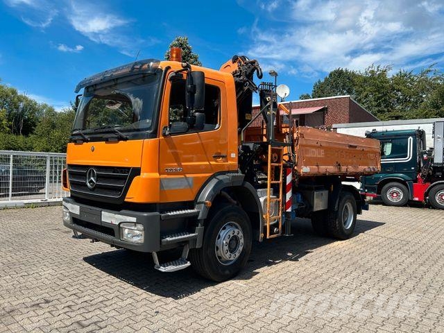 Mercedes-Benz 1828 3Skipper + PKG 12001 Kran 4x2 Billenő teherautók