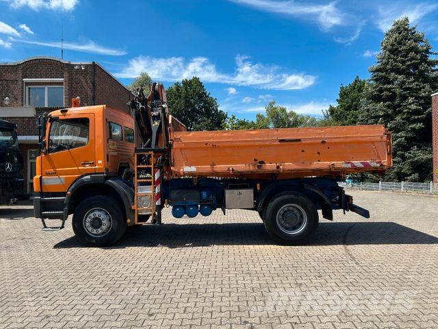 Mercedes-Benz 1828 3Skipper + PKG 12001 Kran 4x2 Billenő teherautók