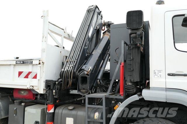 Mercedes-Benz 1828 AK 4x4, Hiab 166 DS-3, Funk, Seilwinde, AHK Tipper trucks