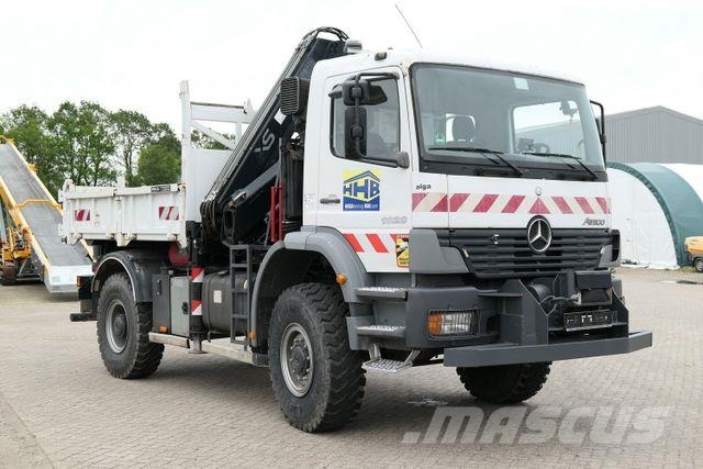 Mercedes-Benz 1828 AK 4x4, Hiab 166 DS-3, Funk, Seilwinde, AHK Kipper