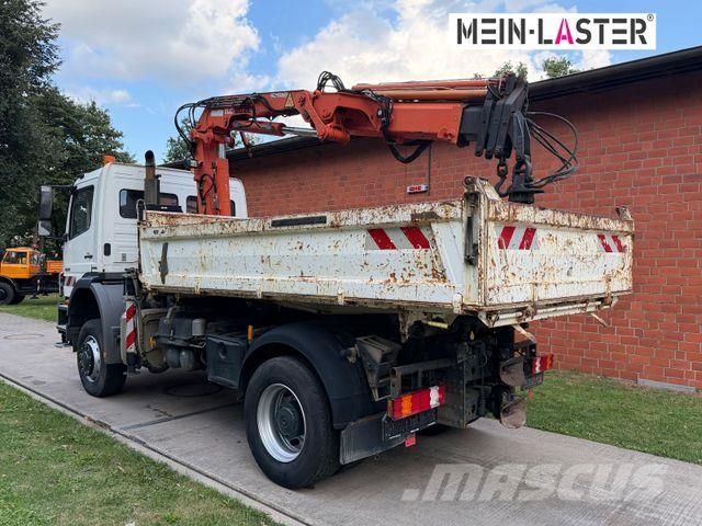 Mercedes-Benz 1829 4x4 Atlas 120.2E 13m-1t 5+6 StK +FB Camiones bañeras basculantes o volquetes