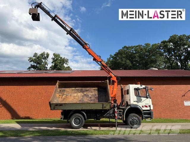 Mercedes-Benz 1829 4x4 Atlas 120.2E 13m-1t 5+6 StK +FB Camiones bañeras basculantes o volquetes