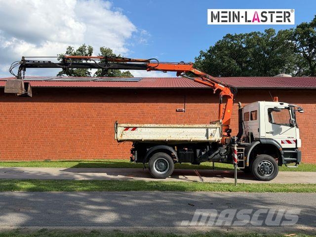 Mercedes-Benz 1829 4x4 Atlas 120.2E 13m-1t 5+6 StK +FB Camiones bañeras basculantes o volquetes