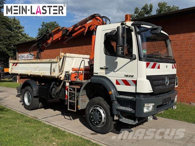 Mercedes-Benz 1829 4x4 Atlas 120.2E 13m-1t 5+6 StK +FB Camiones bañeras basculantes o volquetes