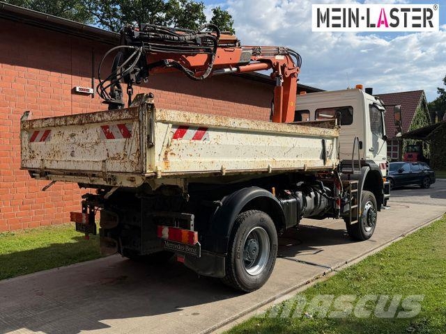 Mercedes-Benz 1829 4x4 Atlas 120.2E 13m-1t 5+6 StK +FB Camiones bañeras basculantes o volquetes