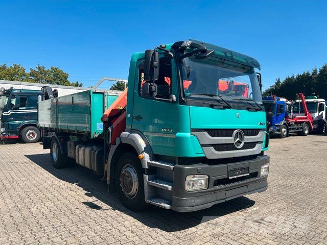 Mercedes-Benz 1833 Axor 3Skipper + PK 12002 Kran 4x2 Tippbil