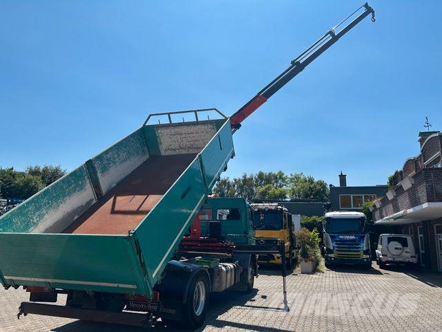 Mercedes-Benz 1833 Axor 3Skipper + PK 12002 Kran 4x2 Tippbil