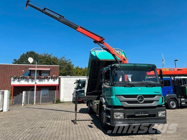 Mercedes-Benz 1833 Axor 3Skipper + PK 12002 Kran 4x2 Tippbil