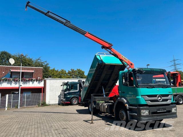 Mercedes-Benz 1833 Axor 3Skipper + PK 12002 Kran 4x2 Tippbil