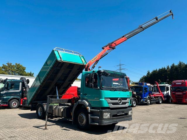 Mercedes-Benz 1833 Axor 3Skipper + PK 12002 Kran 4x2 Tippbil