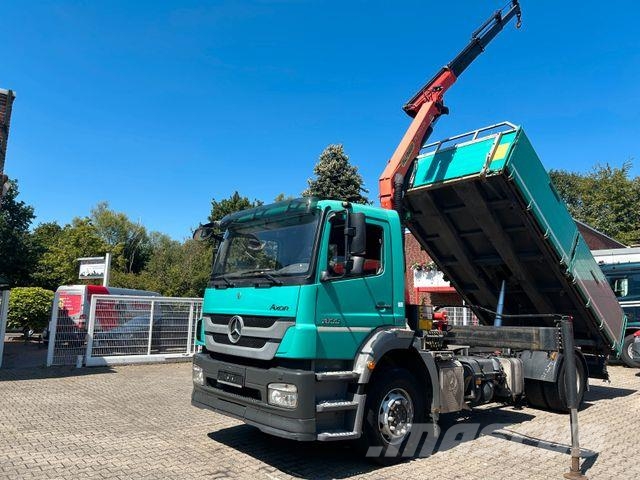 Mercedes-Benz 1833 Axor 3Skipper + PK 12002 Kran 4x2 Tippbil