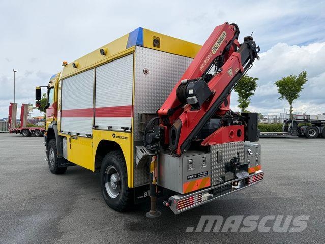 Mercedes-Benz 1833 Axor 4x4,Rosenbauer,Feuerwehr, Kran, Allrad Camion altro
