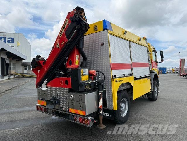 Mercedes-Benz 1833 Axor 4x4,Rosenbauer,Feuerwehr, Kran, Allrad Camion altro